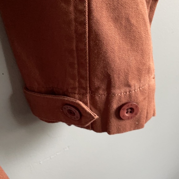 RVCA LARSON TRENCH COAT IN NUT - Picture 3 of 9